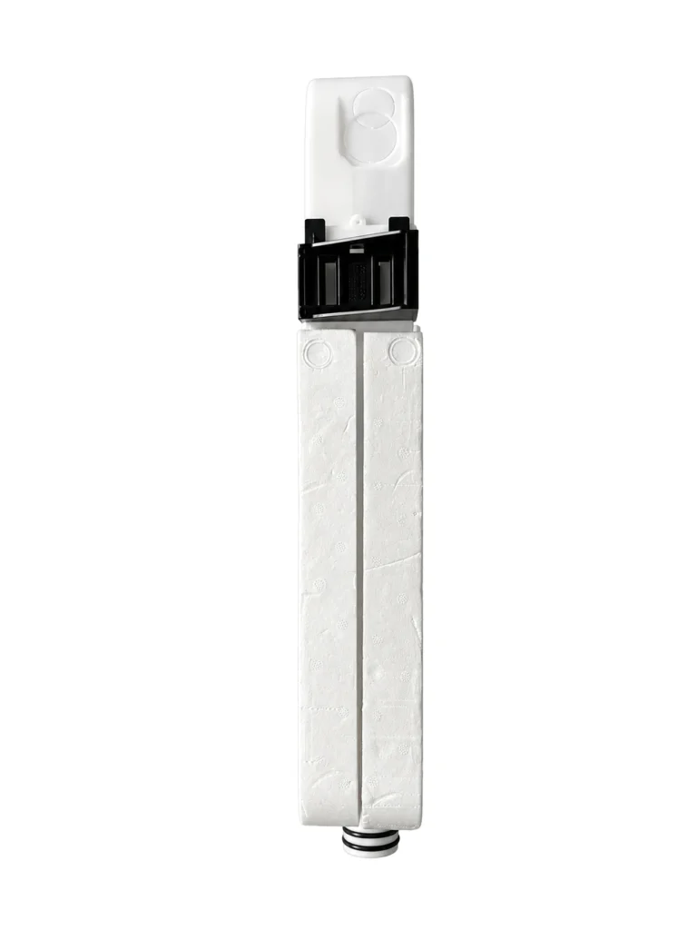 BEFEN BF3008D frameless concealed cistern, side view