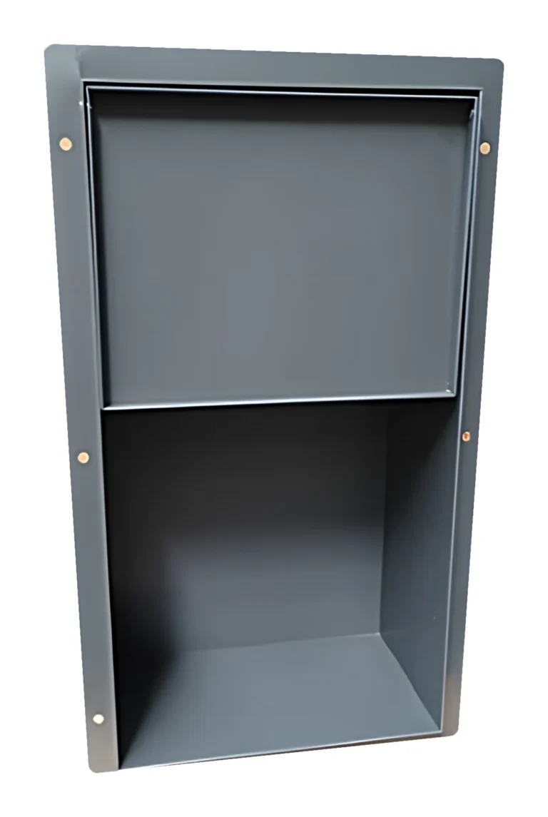 BEFEN BF5501 stainless steel shower niche, front view